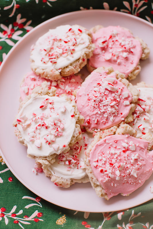 Peppermint Sugar Cookies