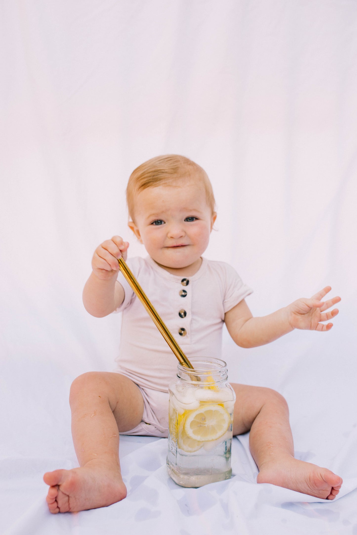 Gold Straw Set