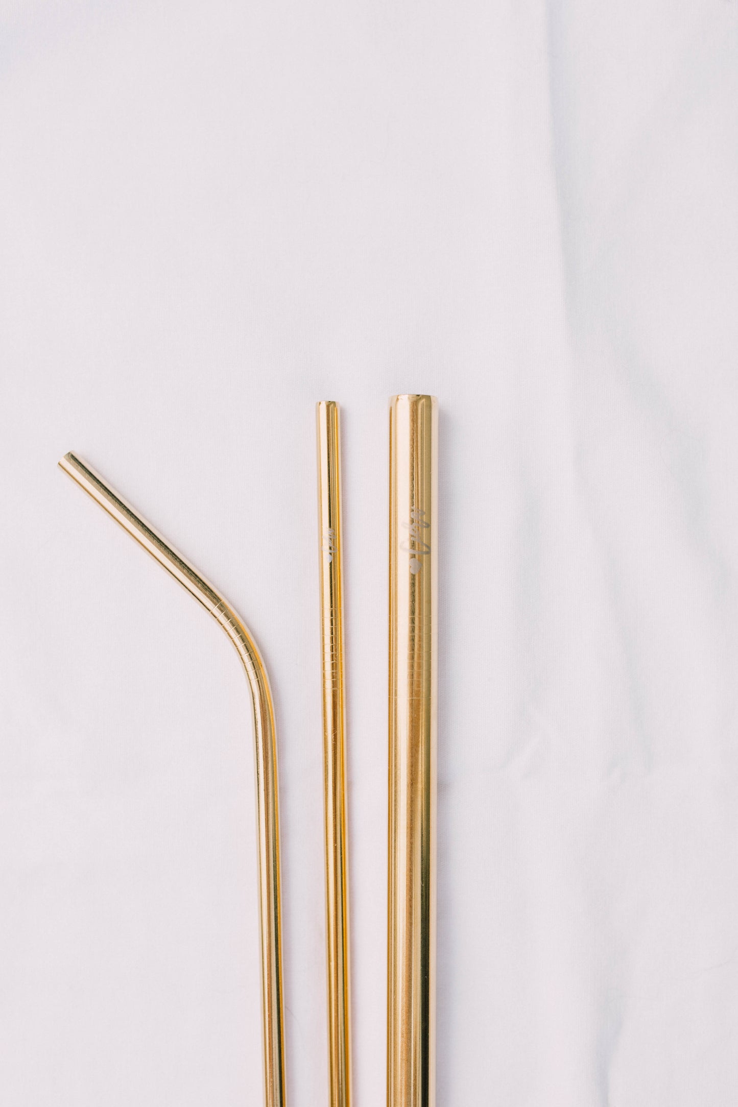 Gold Straw Set
