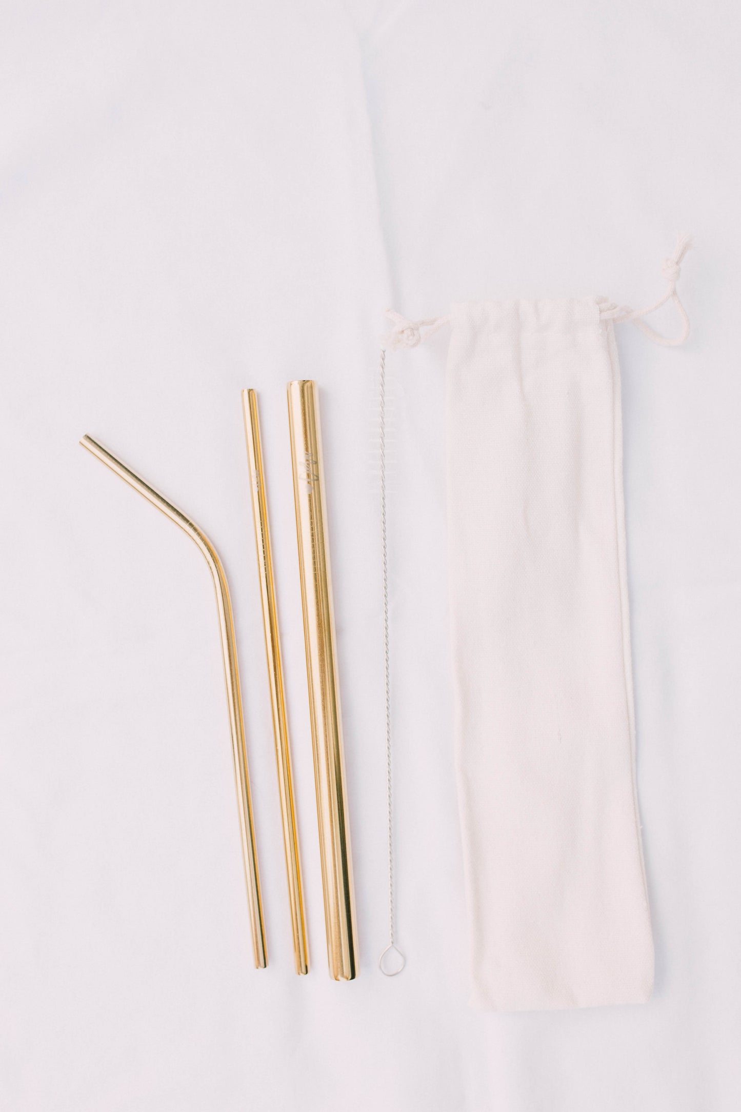 Gold Straw Set